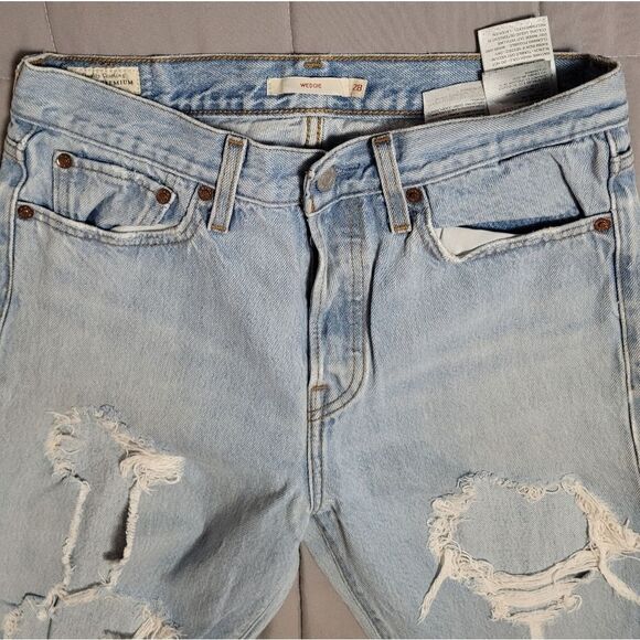 Levis Wedgie Sz 28 - Picture 4 of 5